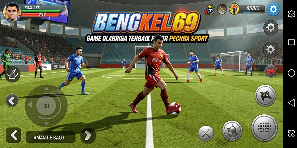 Tampilan screenshot <strong>BENGKEL69</strong> menampilkan aksi bermain olahraga yang seru.
