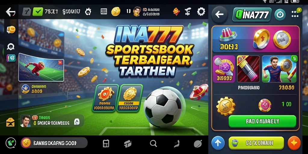 Screenshot dari gameplay taruhan olahraga INA777 yang mendebarkan.