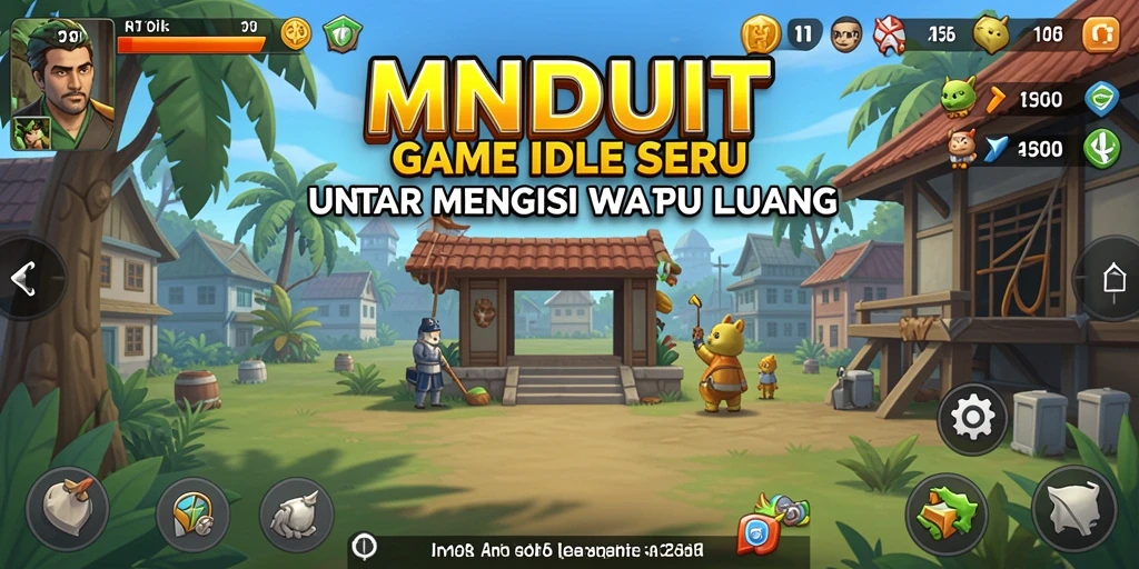 Tangkapan layar gameplay MNDUIT yang penuh aksi dan seru.